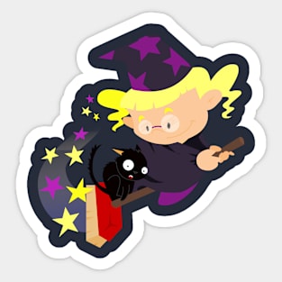 Witch Sticker